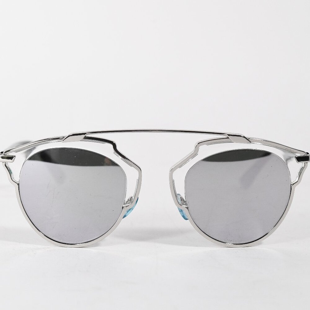 Authentic Christian Dior So Real Mirrored Sunglasses Silver APPDC 48 22 140